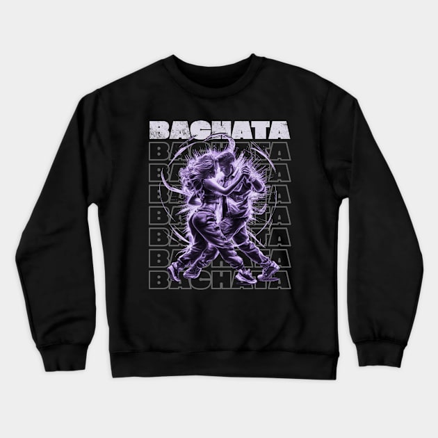 Sensual Latin Bachata Bachateros Crewneck Sweatshirt by Primo Style